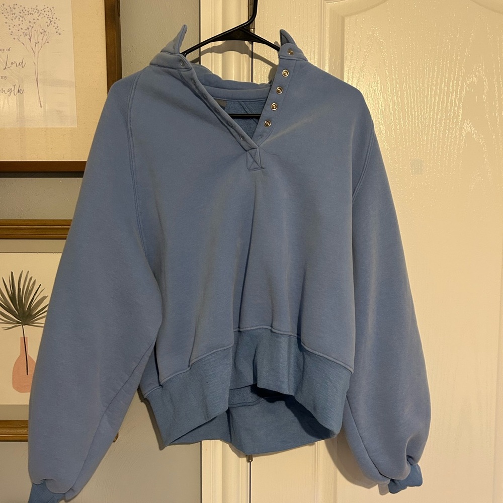 Altar'd State Blue Puffer Jacket